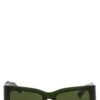 'Paper Rectangle' sunglasses BALENCIAGA Green