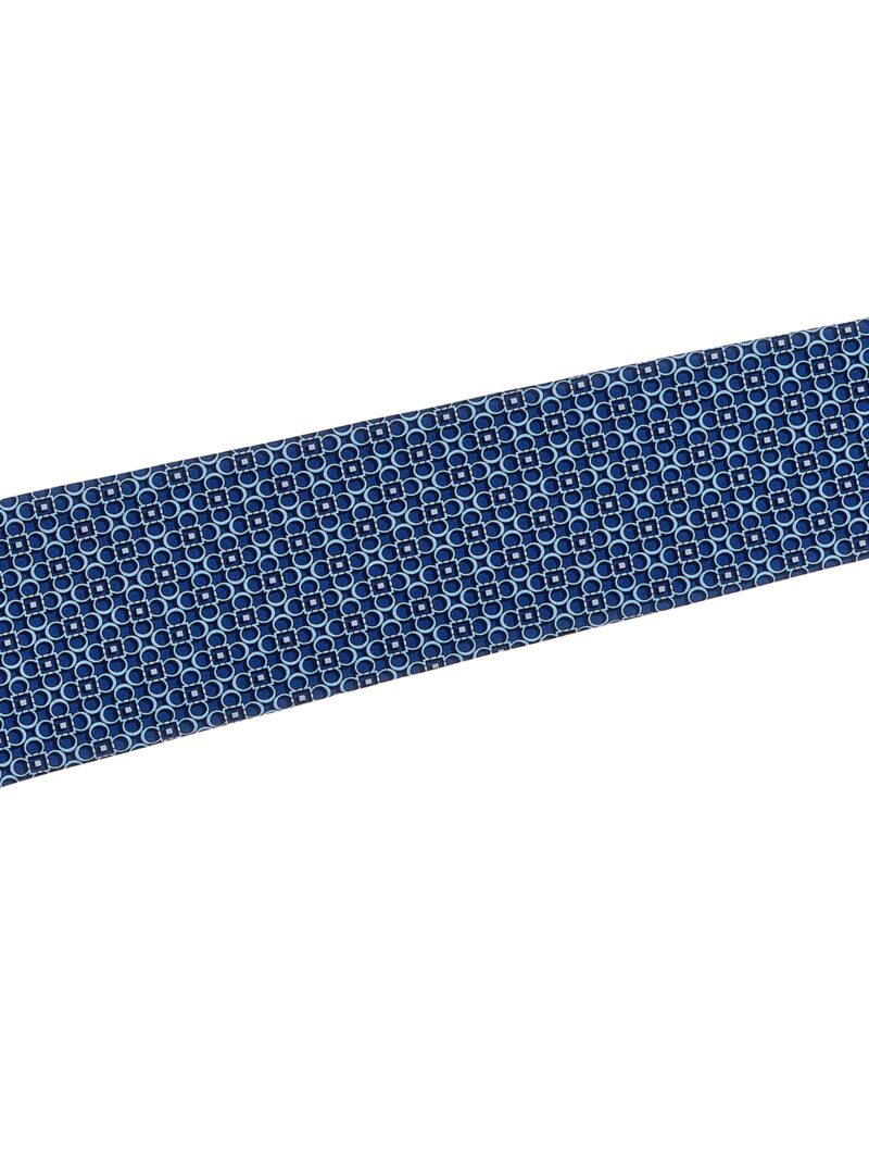 Printed tie Man FERRAGAMO Blue