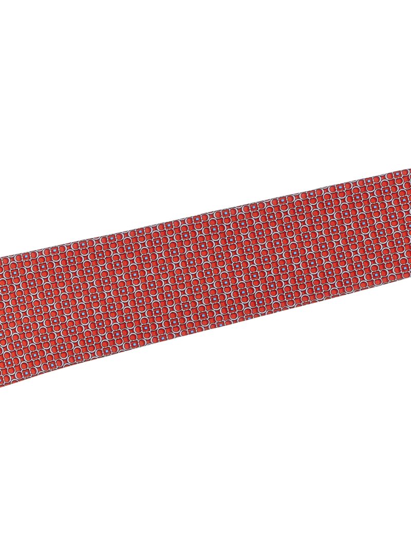 Printed tie Man FERRAGAMO Red