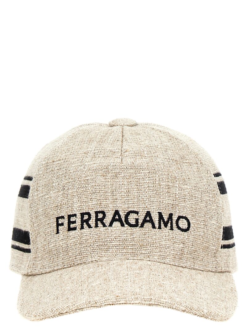 'Resort' baseball cap FERRAGAMO Beige