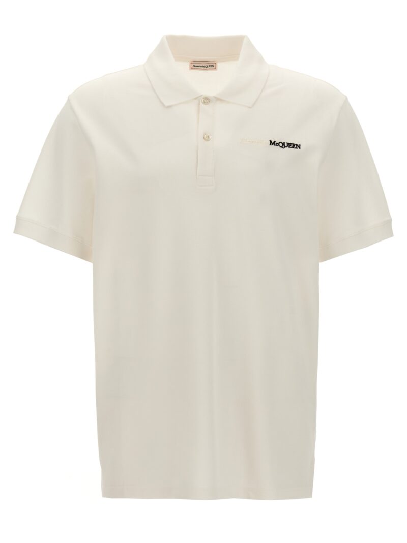 Logo polo shirt ALEXANDER MCQUEEN White