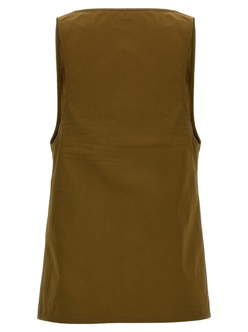 'Henley' tank top 790097Y7I173653 SAINT LAURENT Green