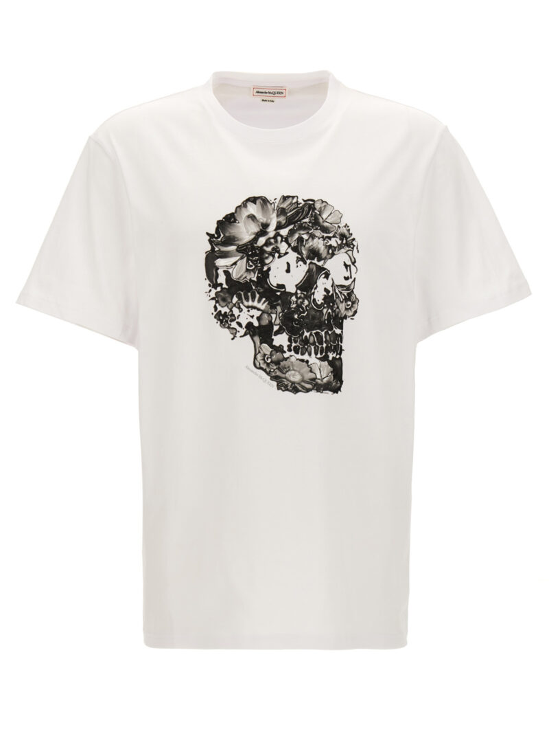 Printed T-shirt ALEXANDER MCQUEEN White