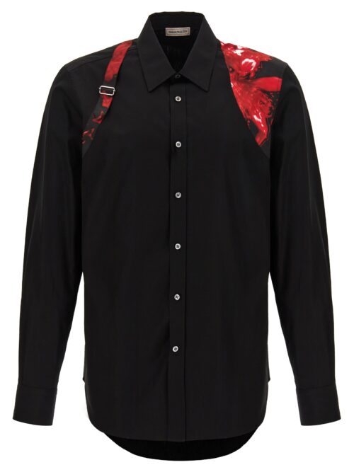 'Harness' shirt ALEXANDER MCQUEEN Black