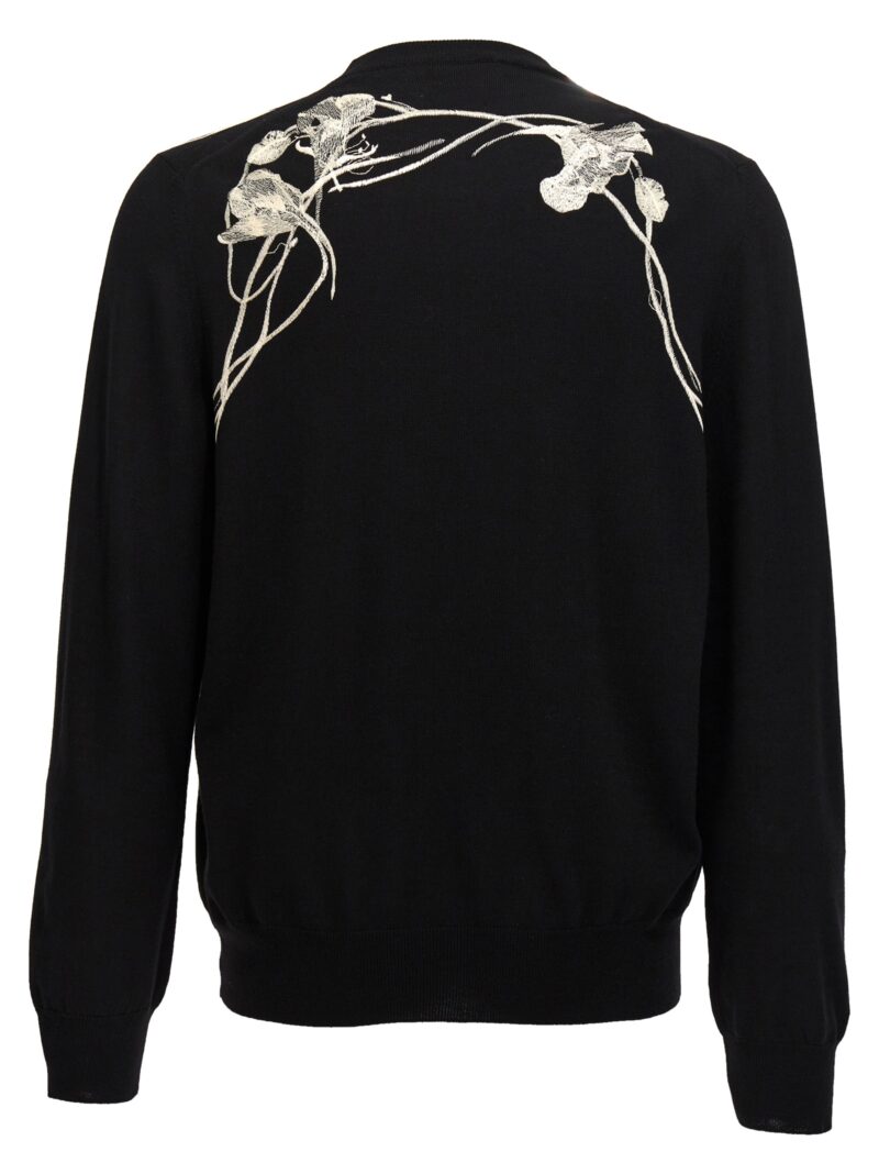 Embroidery sweater 795915Q1A961080 ALEXANDER MCQUEEN White/Black