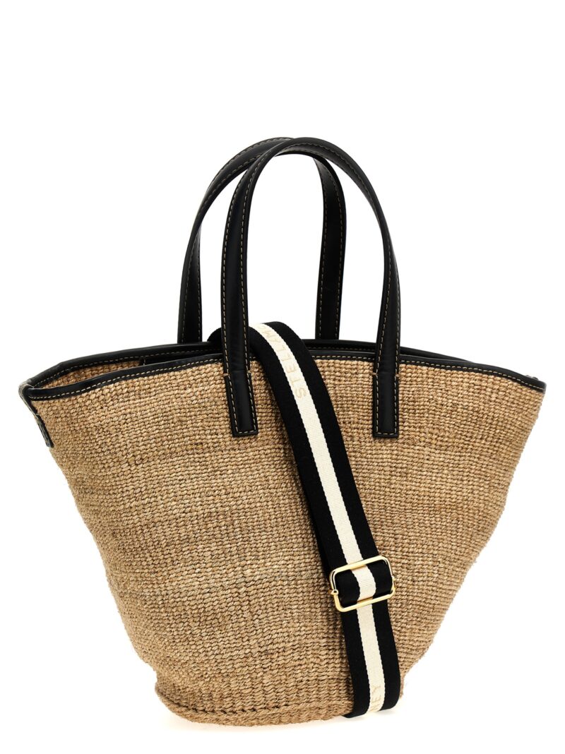 'Eco Abaca Basket' handbag 7B0082WP03741000 STELLA MCCARTNEY Black