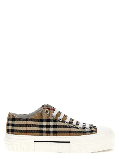 Check sneakers BURBERRY Beige