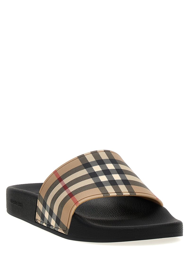 Slide check 8057037ARCHIVEBEIGEIPCHK BURBERRY Multicolor