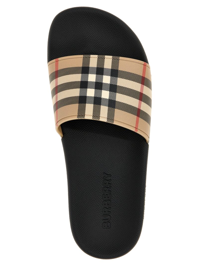 Slide check 100% polyurethane BURBERRY Multicolor