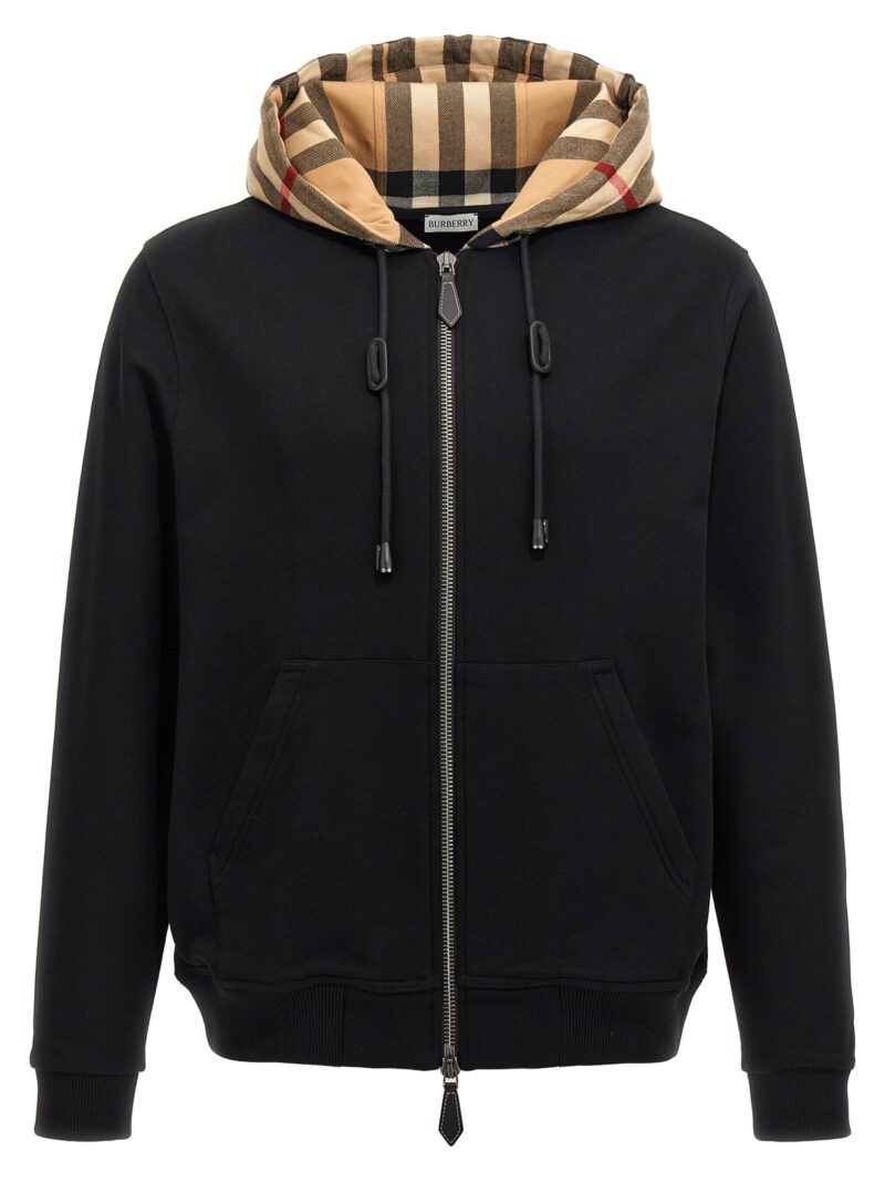 'Samuel' hoodie BURBERRY Black