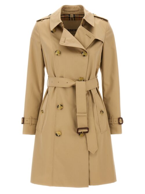 Medium 'Heritage Chelsea' trench coat BURBERRY Beige