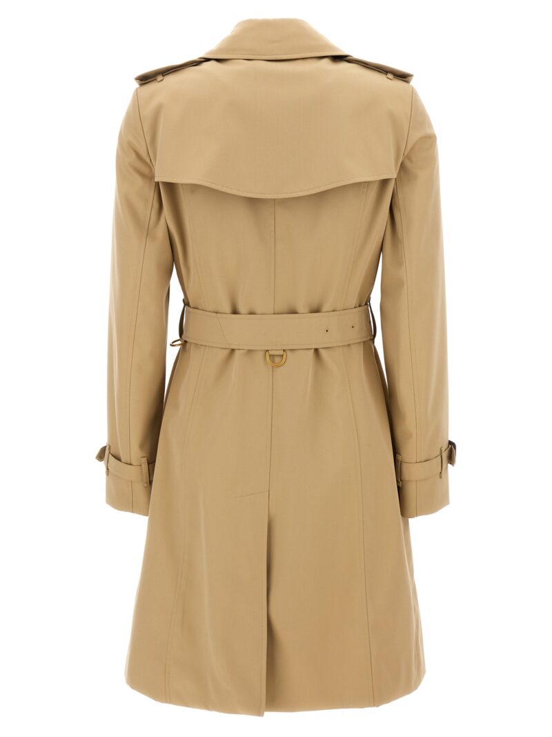 Medium 'Heritage Chelsea' trench coat Woman BURBERRY Beige