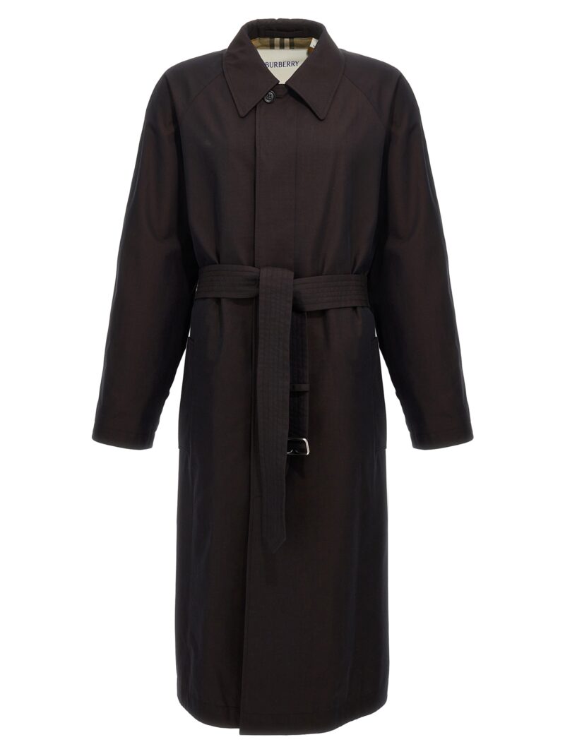 'Car Coat' trench coat BURBERRY Black