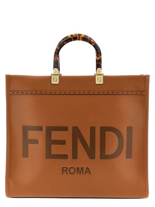 'Fendi Sunshine’ shopping bag FENDI Brown