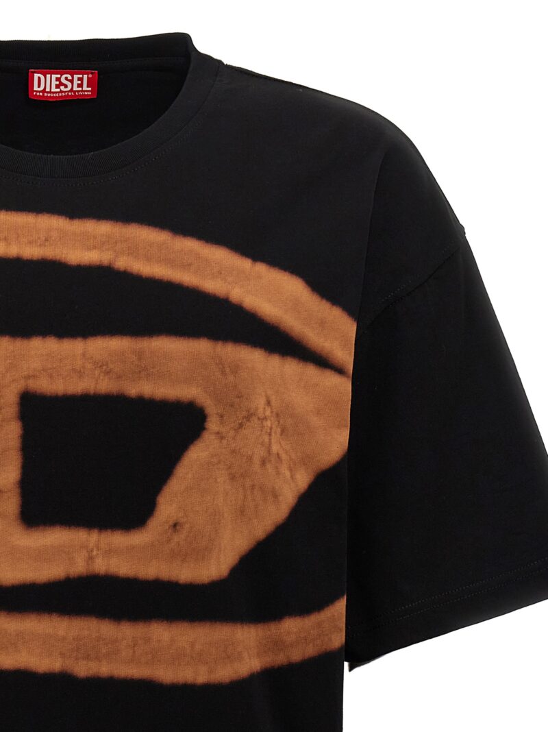 'T-Boxt-Bleach' T-shirt Man DIESEL Black