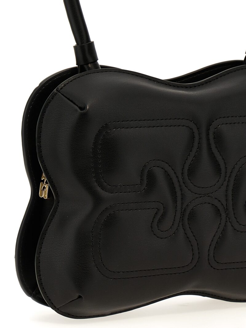 'Butterfly' handbag Woman GANNI Black