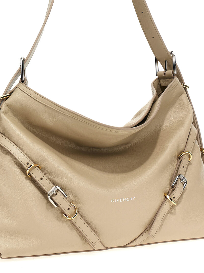 'Voyou' midi shoulder bag Woman GIVENCHY Beige