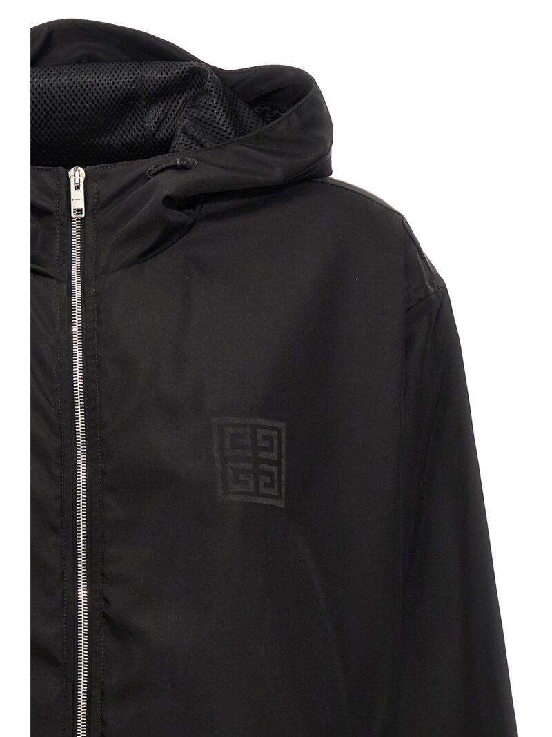 Logo anorak Man GIVENCHY Black