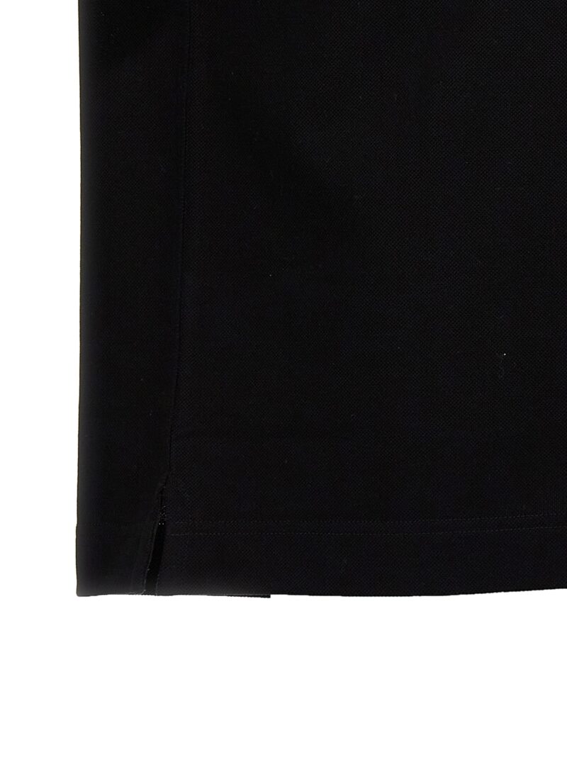 'Placket' polo shirt 100% cotton GIVENCHY Black