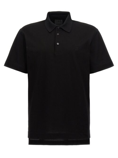 Logo embroidery polo shirt GIVENCHY Black