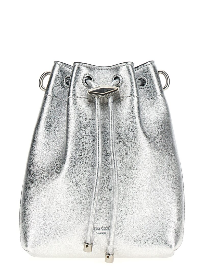 'Bon Bon' bucket bag JIMMY CHOO Silver