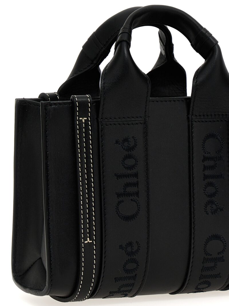 'Woody Mini' handbag Woman CHLOÉ Black