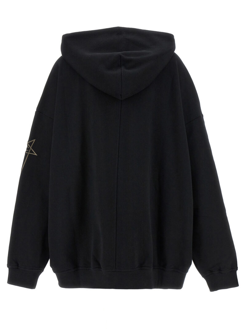 Rick Owens x Champion hoodie CW01D0463CHFE09 RICK OWENS Black