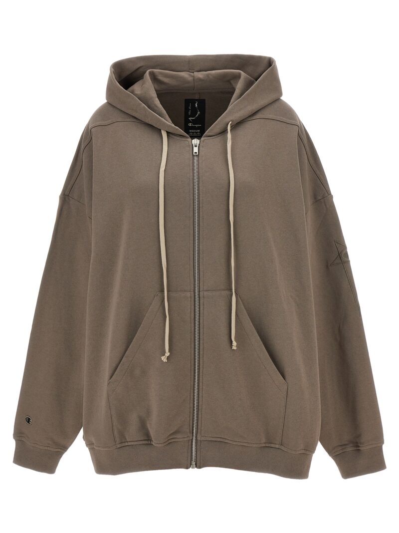 Rick Owens x Champion hoodie RICK OWENS Gray