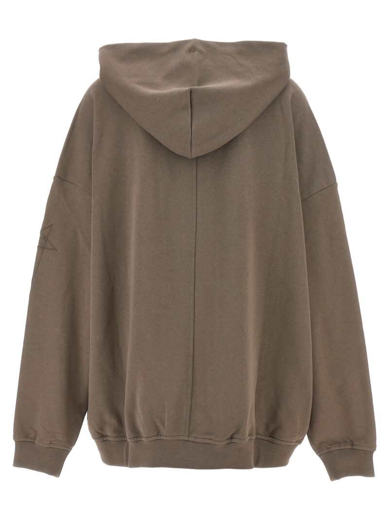 Rick Owens x Champion hoodie CW01D0463CHFE34 RICK OWENS Gray