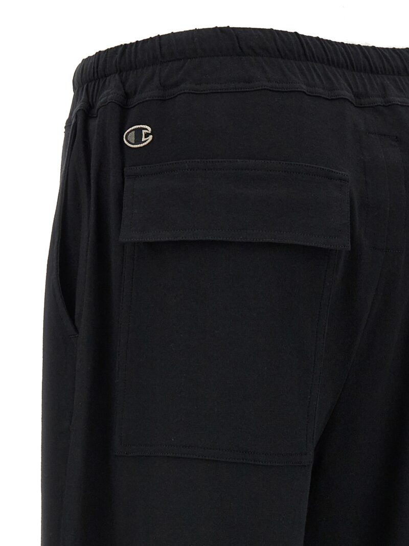 Rick Owens x Champion joggers 100% cotton RICK OWENS Black