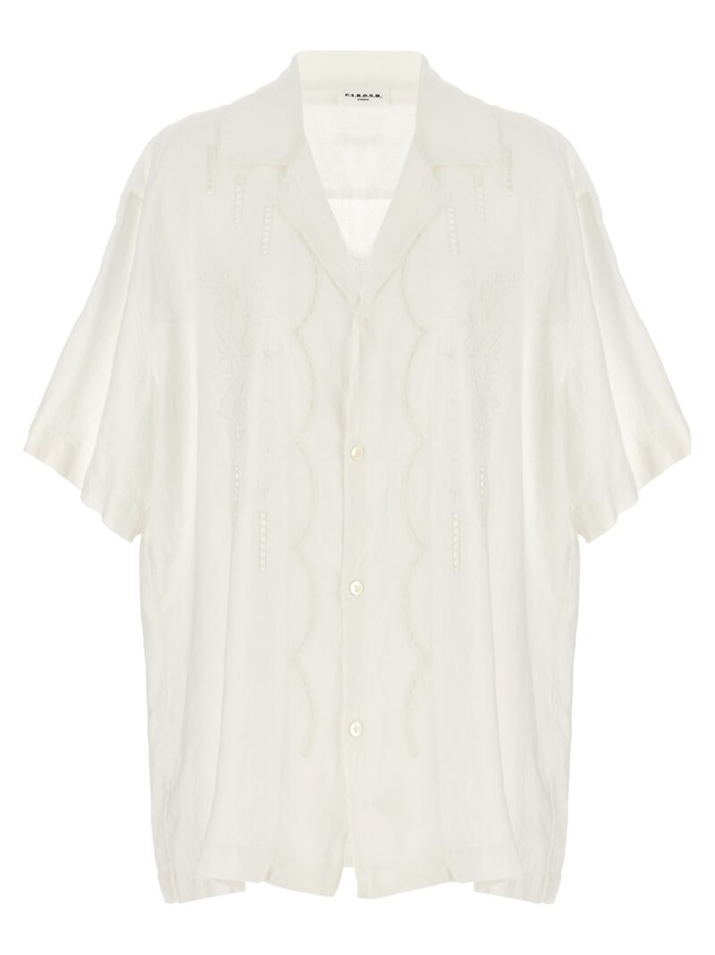 'Beach' shirt P.A.R.O.S.H. White