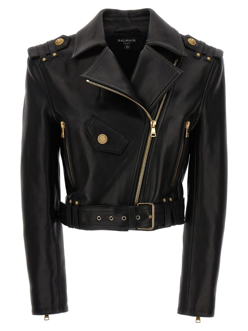 'Biker' nail BALMAIN Black