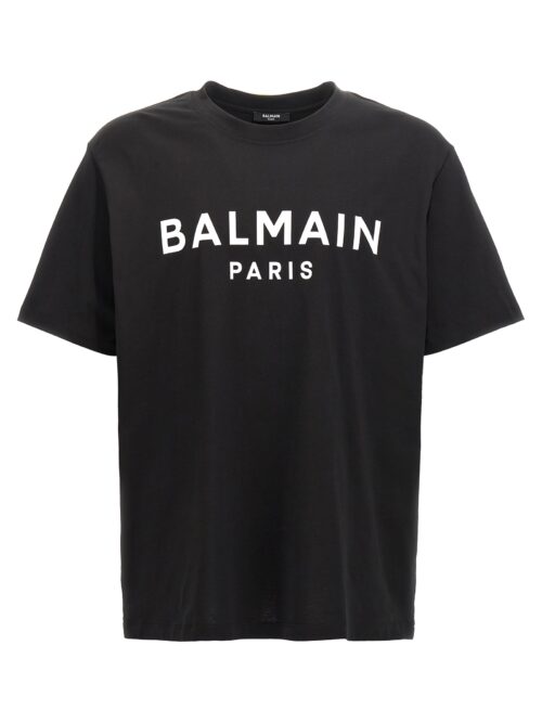 Logo print T-shirt BALMAIN White/Black