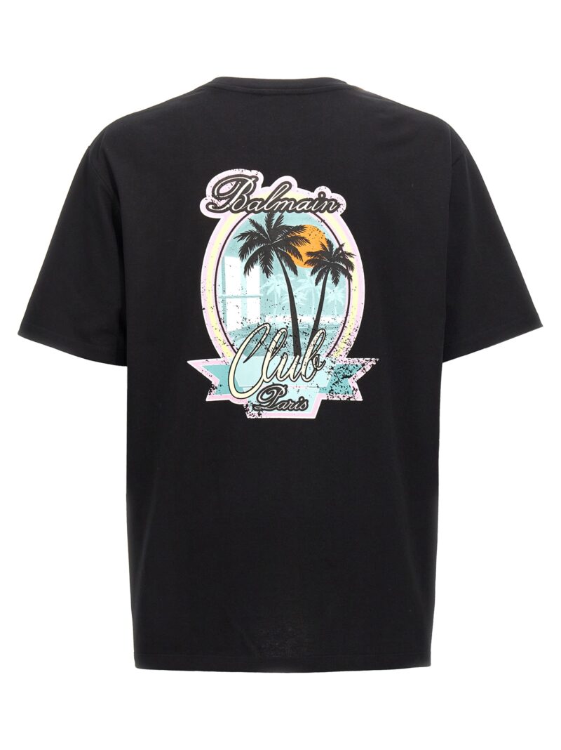 'Balmain Club' T-shirt DH1EG000GD82EAH BALMAIN Black