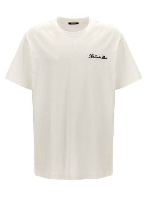 'Balmain Signature' T-shirt BALMAIN White/Black