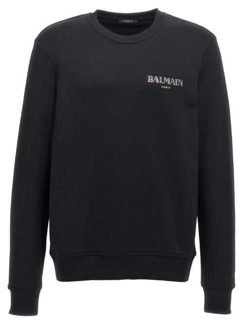 'Silver Balmain Vintage' sweatshirt BALMAIN Black