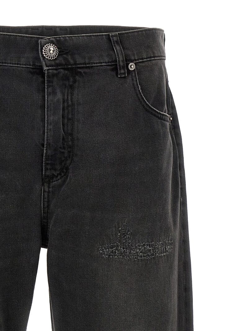 Destroyed jeans Man BALMAIN Black