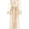 Kim Dolce&Gabbana' Trench Coat DOLCE & GABBANA Beige