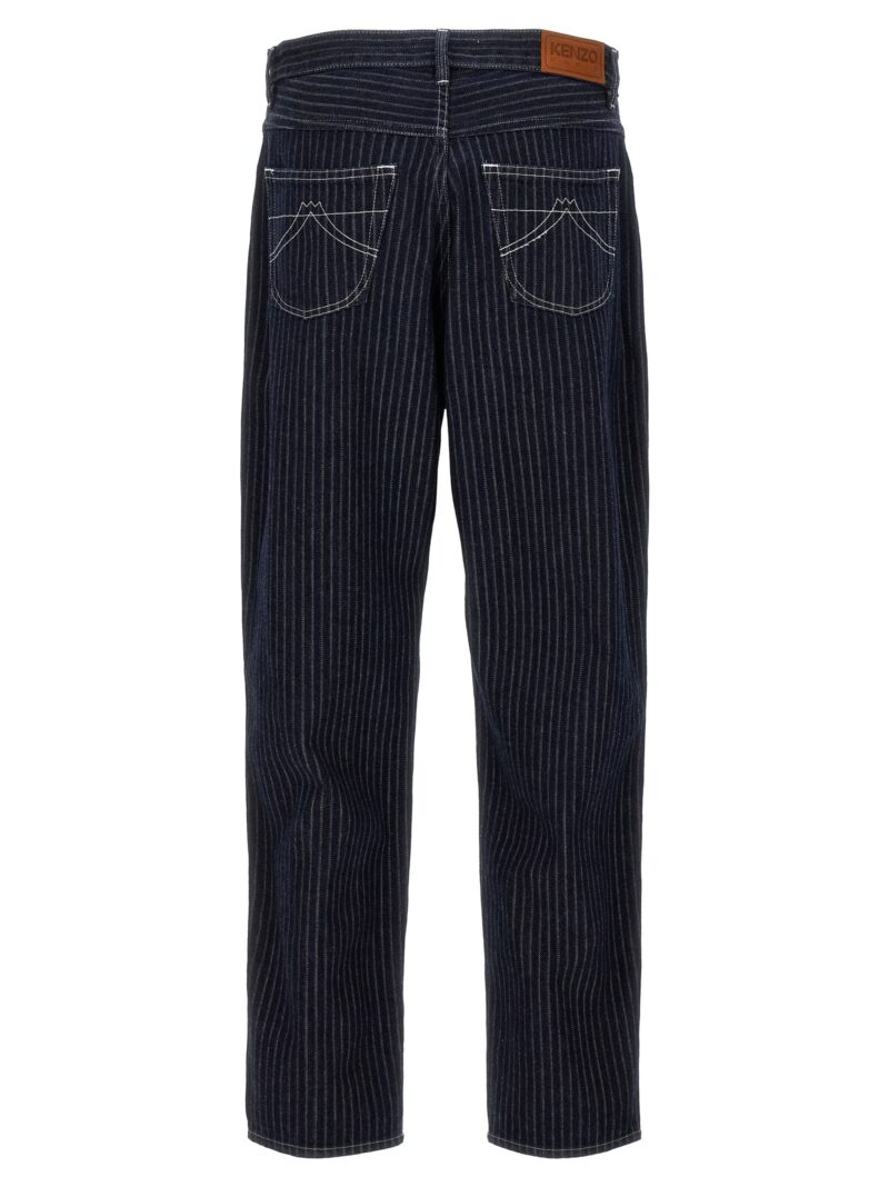 Ribbed jeans FE65DP4186F1DM KENZO Blue