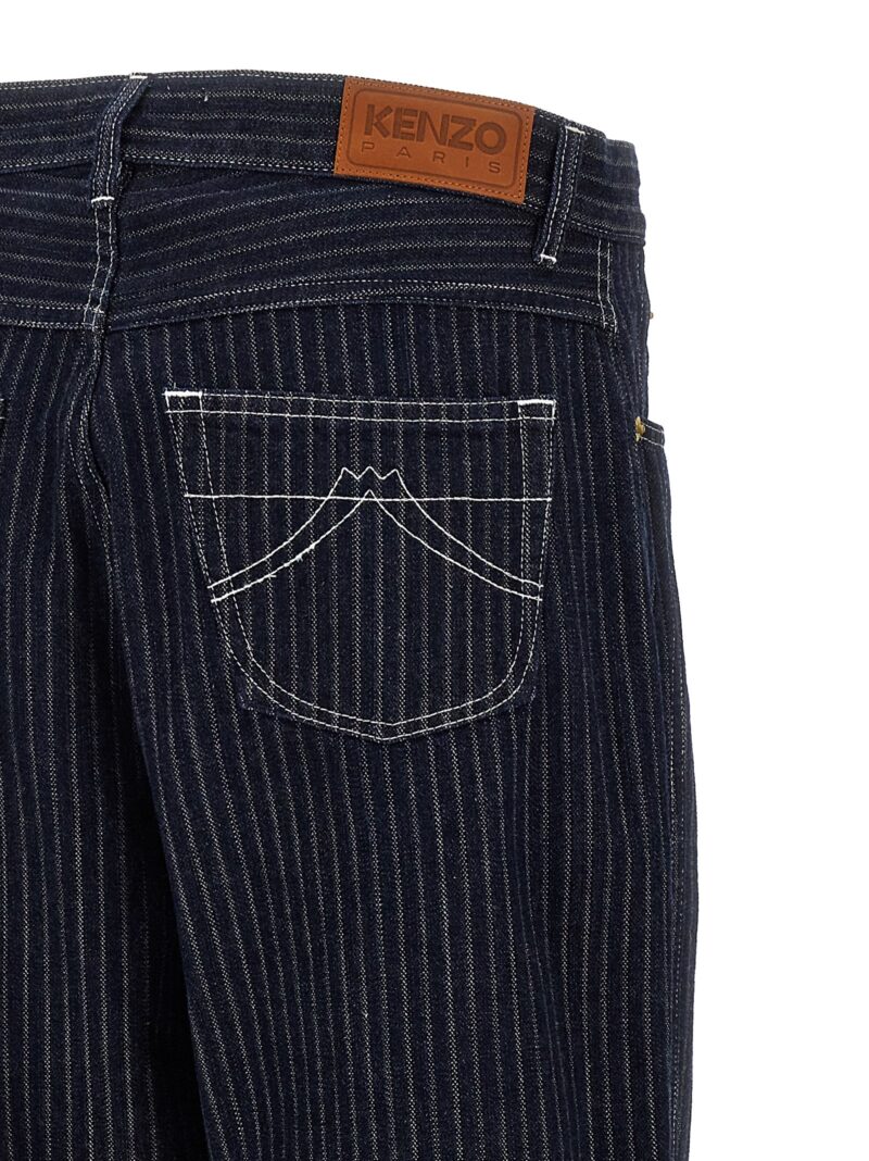 Ribbed jeans 100% cotton KENZO Blue