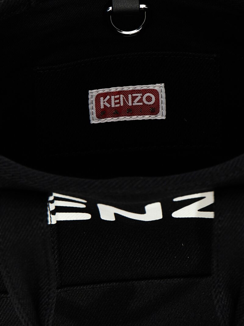 Small 'Kenzo Utility' shopping bag 100% cotton KENZO White/Black