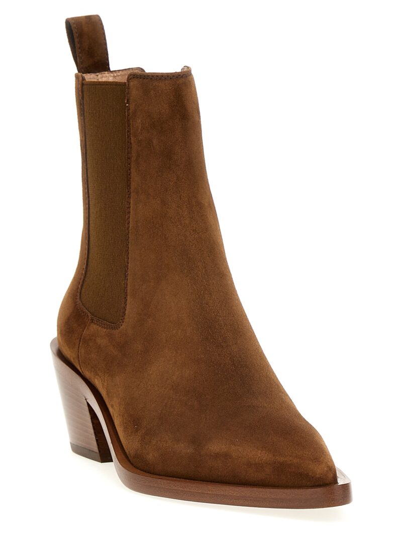 'Wylie' ankle boots G7290145CUOCASTEXA GIANVITO ROSSI Brown