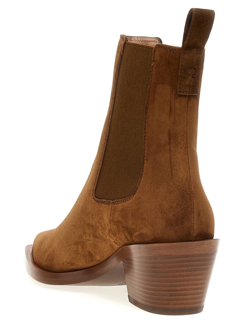 'Wylie' ankle boots Woman GIANVITO ROSSI Brown