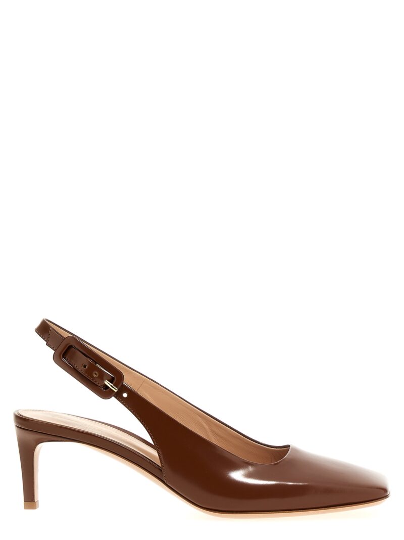 'Ric' slingback GIANVITO ROSSI Brown