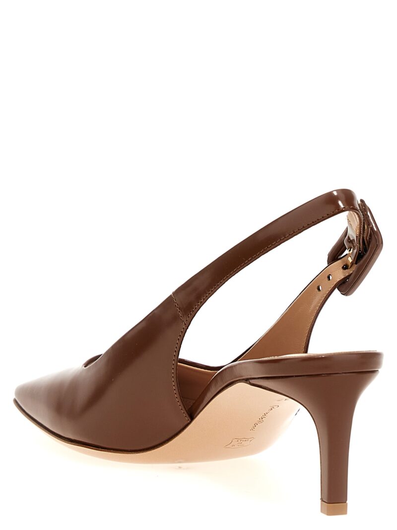 'Ric' slingback Woman GIANVITO ROSSI Brown