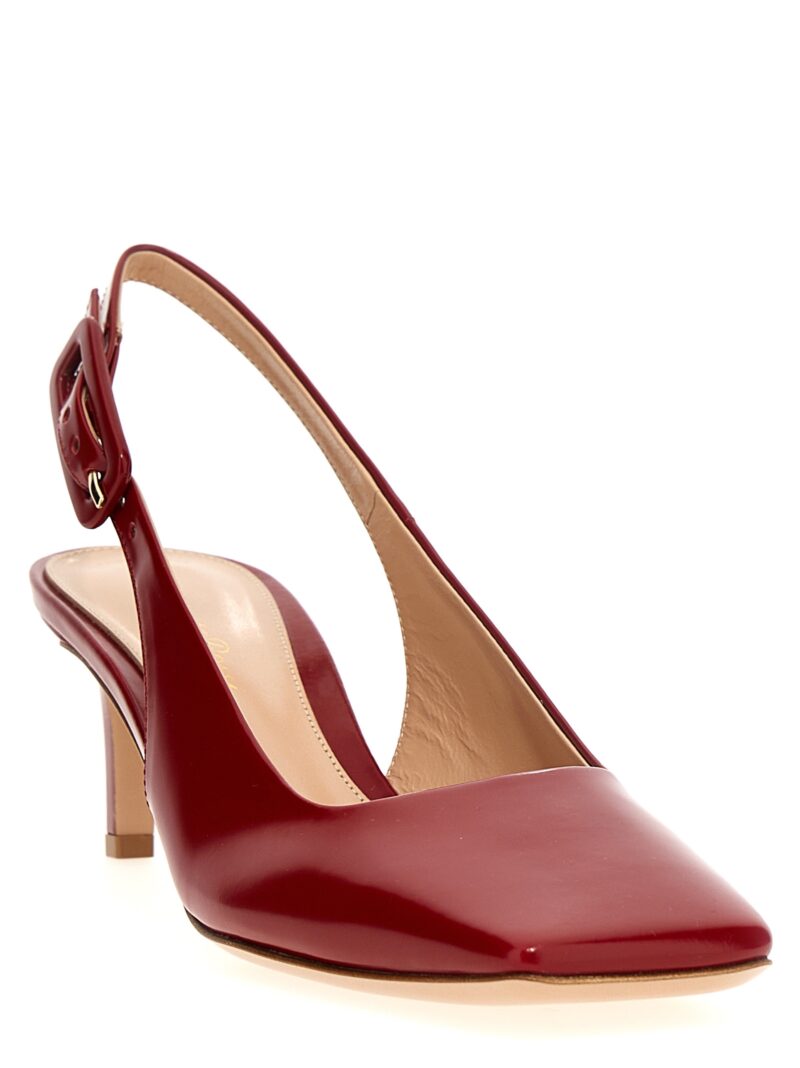 'Ric' slingback G9551855RICTOKROUG GIANVITO ROSSI Red