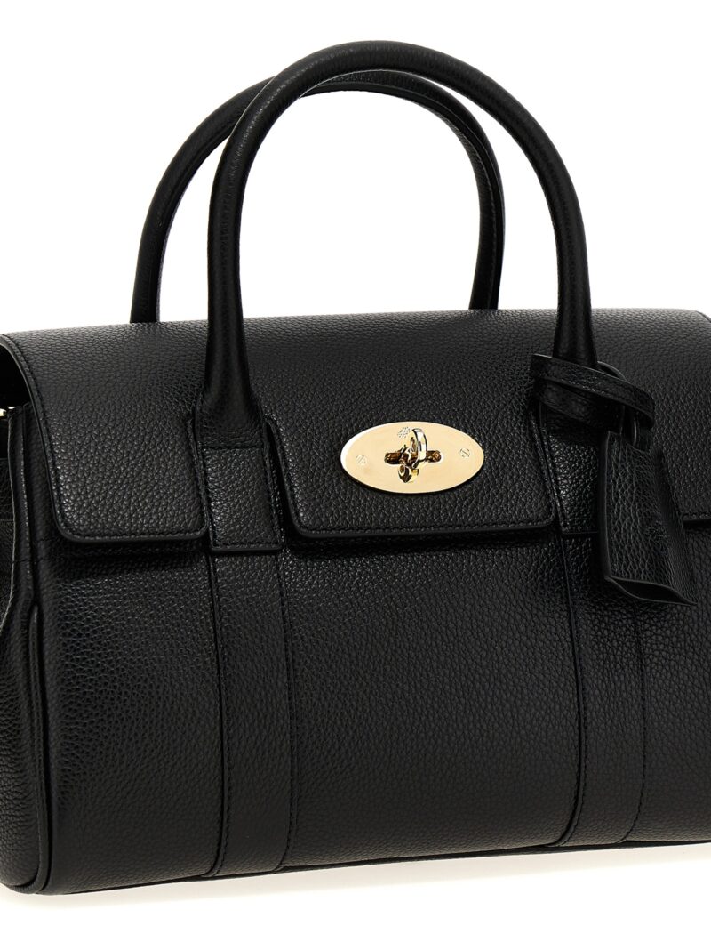 'Small Bayswater Satchel' handbag Woman MULBERRY Black