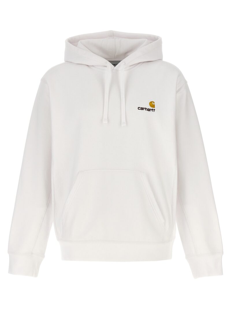 'American Script' hoodie CARHARTT WIP White