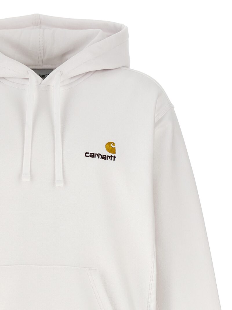 'American Script' hoodie Man CARHARTT WIP White