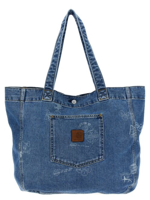 'Stamp' shopping bag CARHARTT WIP Blue